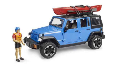 Jeep Wrangler Rubicon s kajakem Bruder 02529