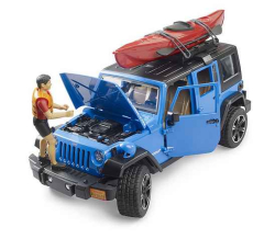 Jeep Wrangler Rubicon s kajakem Bruder 02529