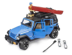 Jeep Wrangler Rubicon s kajakem Bruder 02529