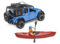 Jeep Wrangler Rubicon s kajakem Bruder 02529