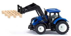 Siku 1544 Traktor New Holland s vidlemi a paletou