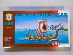 Drakkar Vikingská loď 1:60 Směr