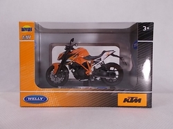 Motocykl Welly 1:18 různé druhy