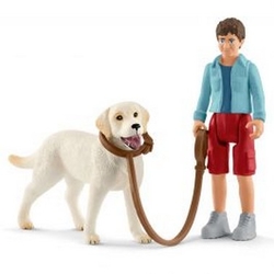 Procházka s Labradorem Schleich 42478