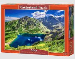 Puzzle Czarny Staw Gasienicowy 500 dílků  Castorland B-54053