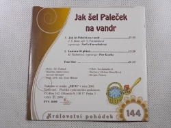 Jak šel Paleček na vandr a další pohádky na CD