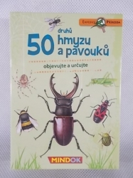 50 druhů hmyzu a pavouků