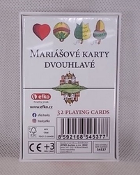 Mariášové karty Prší dvouhlavé Efko 54537