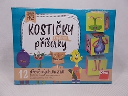 Obrázkové kostky Příšerky 12 kostek