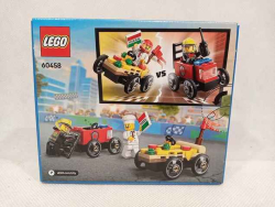 Lego 60458 City Pizza proti hasičskému autu