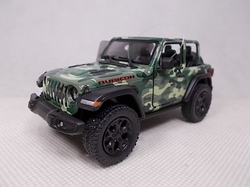 Jeep Wrangler 2018 Maskáč Kinsmart 1:34, Barevná varianta/druh č.1